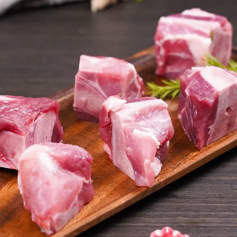 黔大侠贵州高原山猪汤骨组合(尾叉骨颈骨脊骨)火锅炖煲煮生鲜冷冻食材 汤骨500g*2