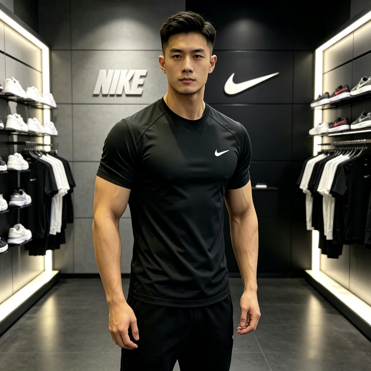 耐克(NIKE)正品冰丝速干衣短袖T恤男装运动训练冰感服健身上衣新款 白色冰感速干T恤 5XL 【推荐210-220斤】