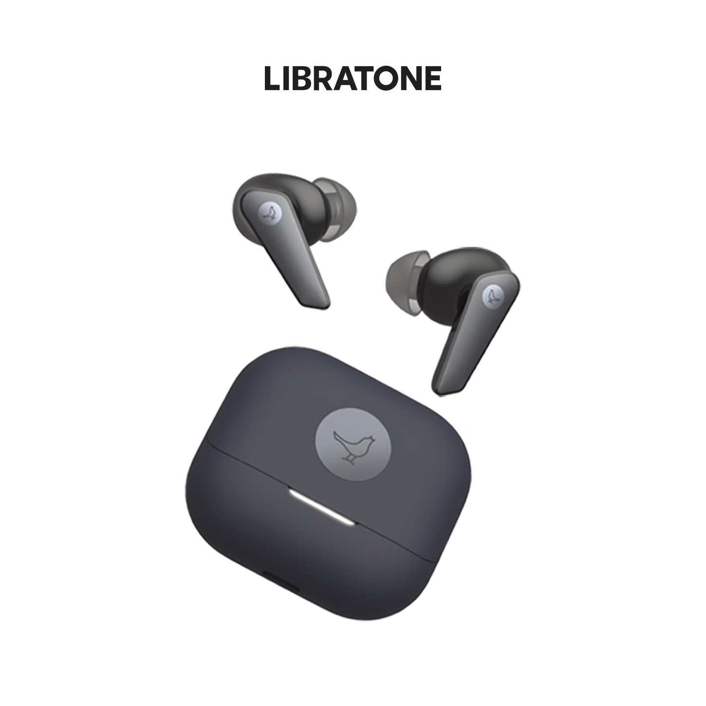 LIBRATONE 小鸟音响 AIR+ 3 入耳式真无线动圈主动降噪蓝牙耳机 黑色