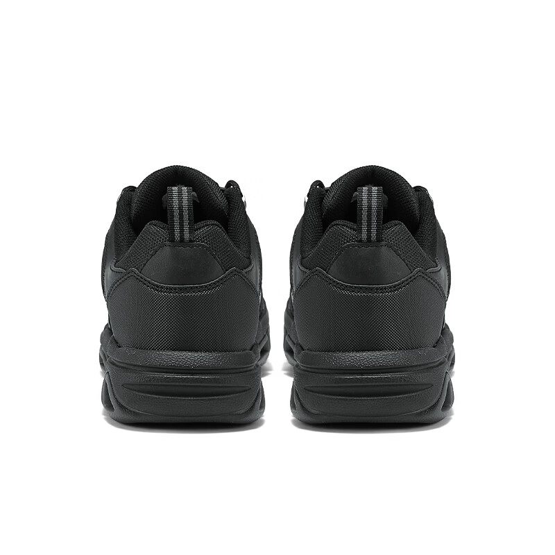 斯凯奇(Skechers)男鞋夏季百搭休闲鞋厚底增高老爹鞋轻便上班运动鞋缓震跑步鞋子男 BBK全黑色 41 (260mm)