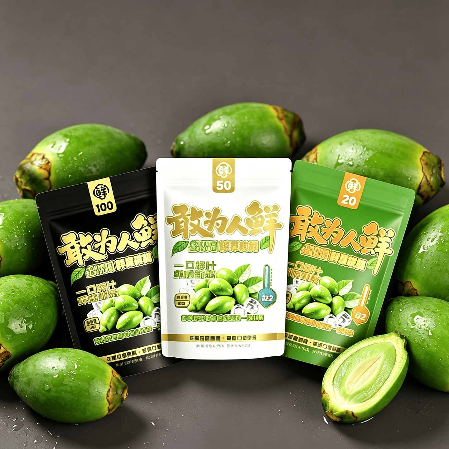 河南敢为人鲜先槟榔工厂店35克50克袋装独立包装冷藏发货海南鲜果 一包/每包35克