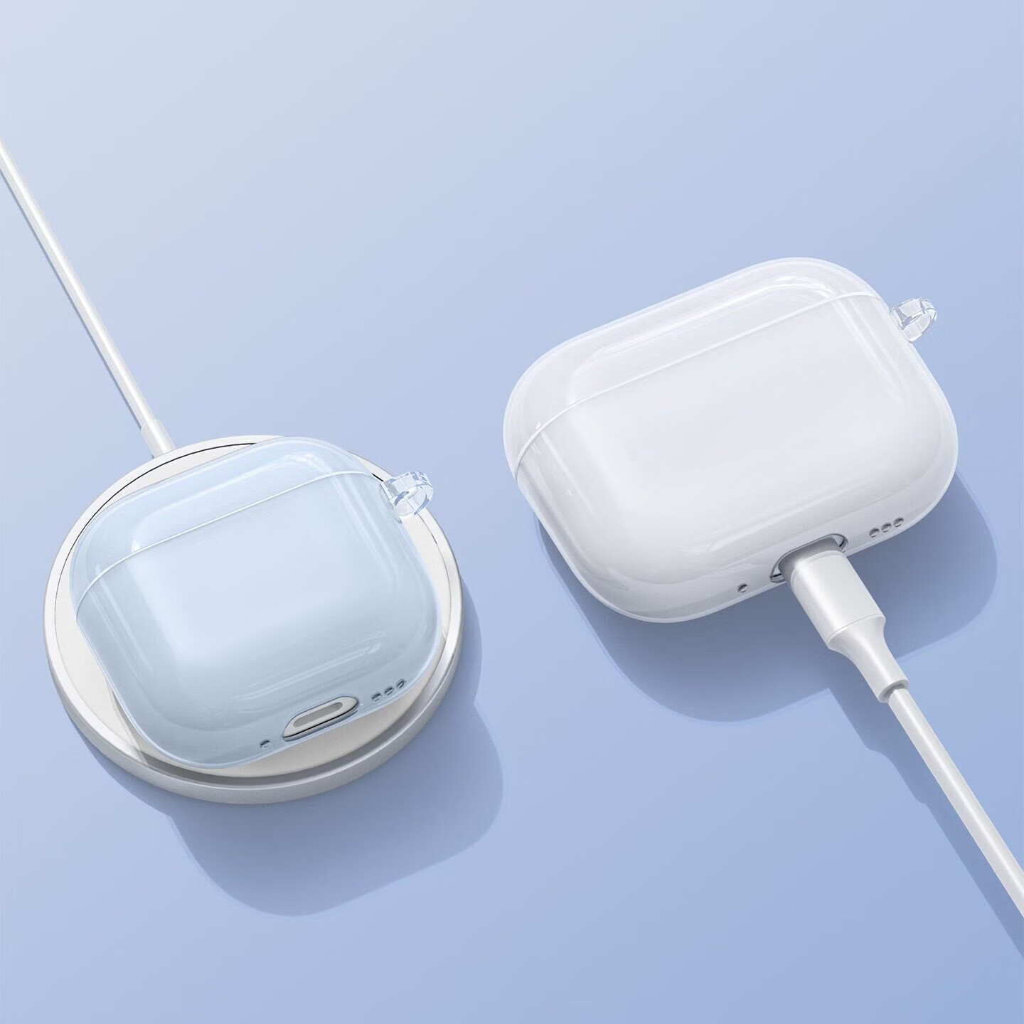 优思顿适用airpods pro3保护套硅胶airpods5保护壳苹果耳机air4保护套耳机壳4代盒主动降噪版高级感 【星宇橙+挂绳】裸机手感+双层保护+外刚内柔 苹果 AirPods Pro3 第三代