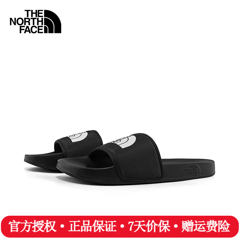The North Face北面凉拖鞋男26夏季新款户外休闲轻便抓地防滑舒适透气沙滩鞋4T2R KY4/宇宙黑 42 /9