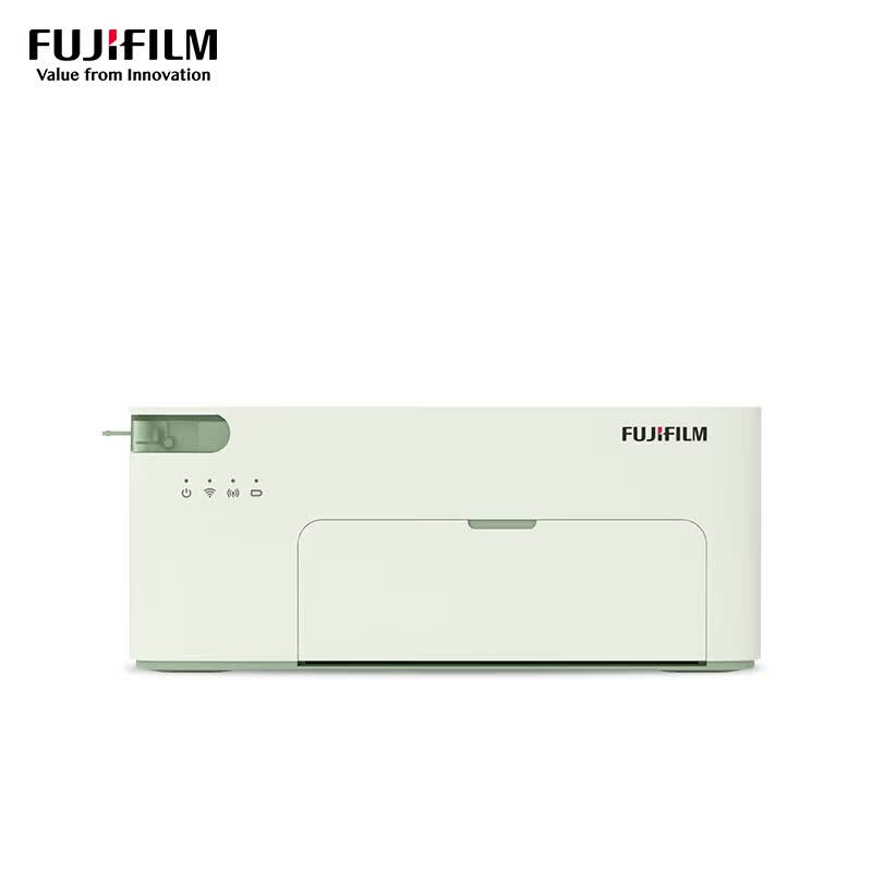 富士（FUJIFILM）小俏印2pro手机无线照片家用打印机照片冲印机（内置电池版）葭菼绿证件照 打印 多尺寸