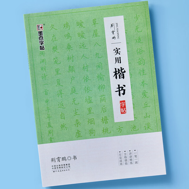 荆霄鹏实用楷书字帖公务员申论考试钢笔练字帖墨点名家手写硬笔书法