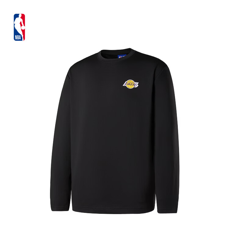 NBA官方湖人/勇士/开拓者/火箭/联盟球场生活秋冬新款男女长袖上衣