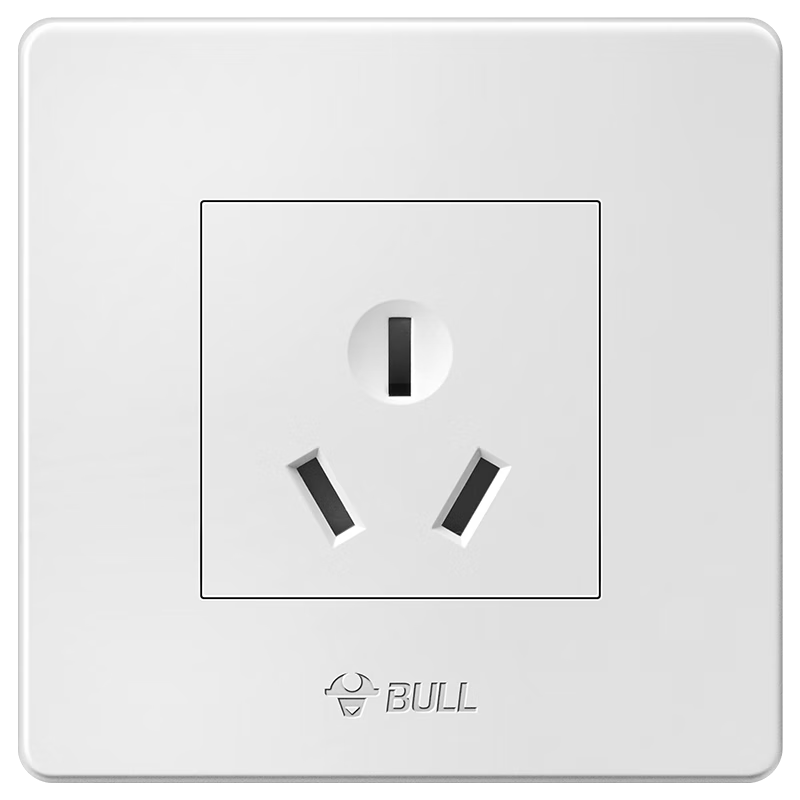 BULL 公牛 开关插座 G07系列 三孔16A插座空调插座86型面板G07Z104S