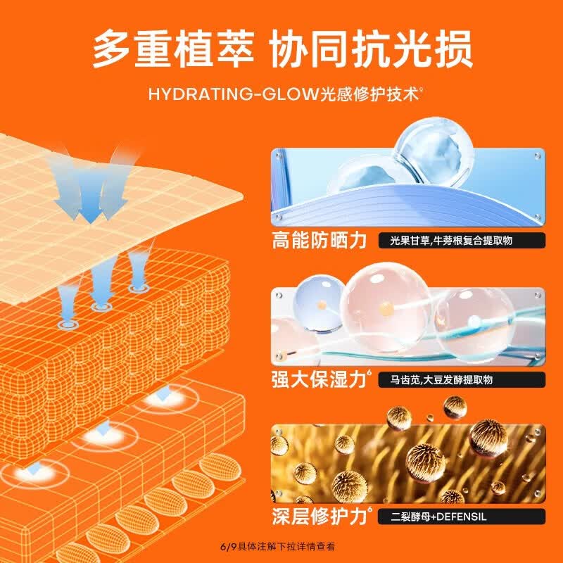 MlSTlNE泰版小黄帽面部水感防晒霜乳40ml*2 敏感肌适用SPF50+ PA++++ 【第六代】蜜丝婷泰版小黄帽40ml*2瓶