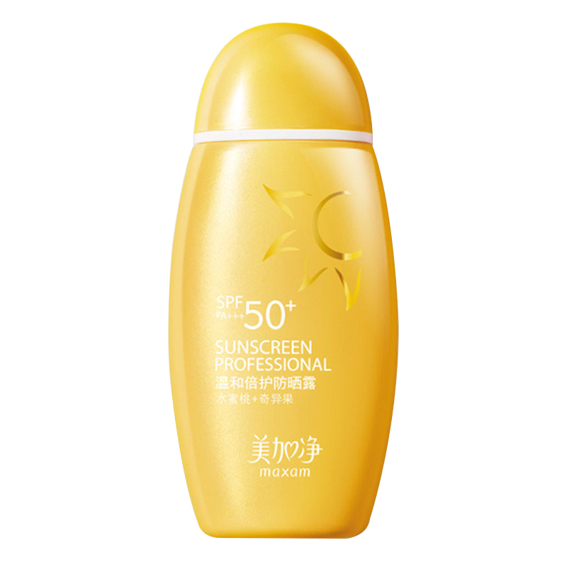 美加净温和倍护防晒乳50mlSPF50+PA+++（高倍防晒 防水防汗 清爽不油腻 轻薄乳液质地 ）