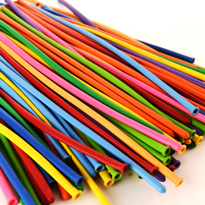 欢喜鸟魔术气球长条彩色结婚庆派对生日聚会布置新款不易爆表演混色