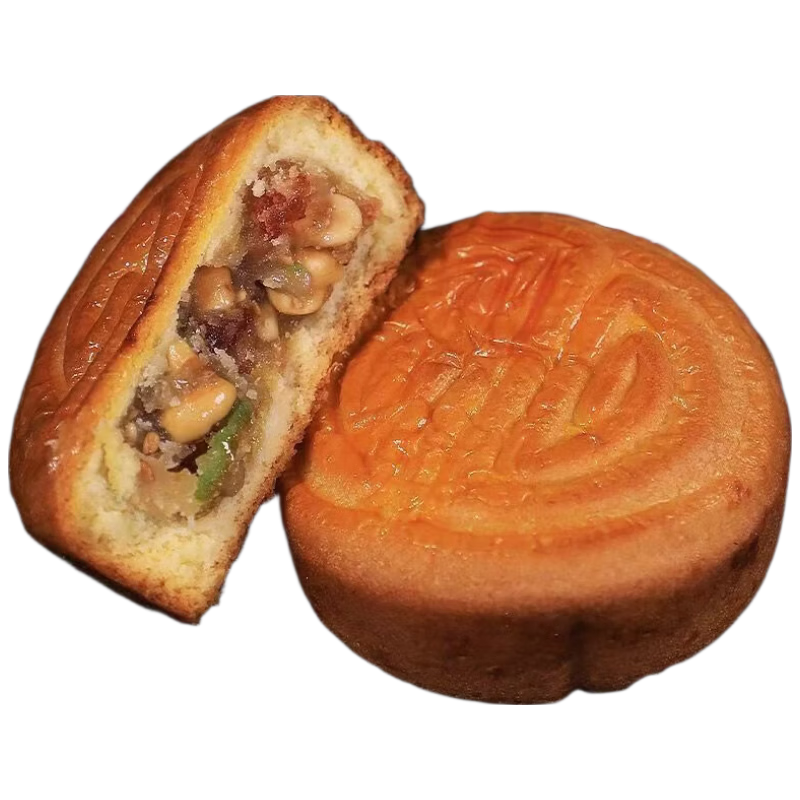 鲜丰春蛋月烧五仁馅软月饼1kg（2斤） 10.2元 - 86线报