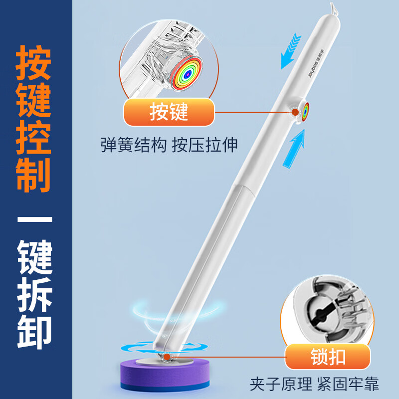 佳帮手一次性马桶刷套装可替换刷头卫生间刷子可抛式自带清洁液 【包邮】大桶21头 | 一次性马桶刷