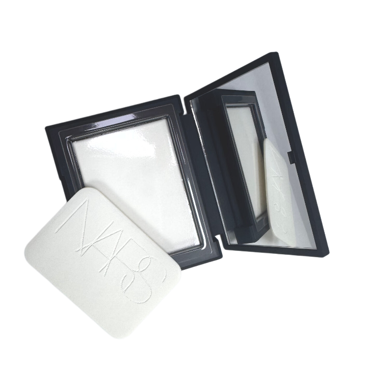 NARS纳斯裸光蜜粉饼CRYSTAL流光美肌大白饼 定妆控油 持久轻透 透明色 NARS 流光美肌轻透蜜粉饼 透明色10g