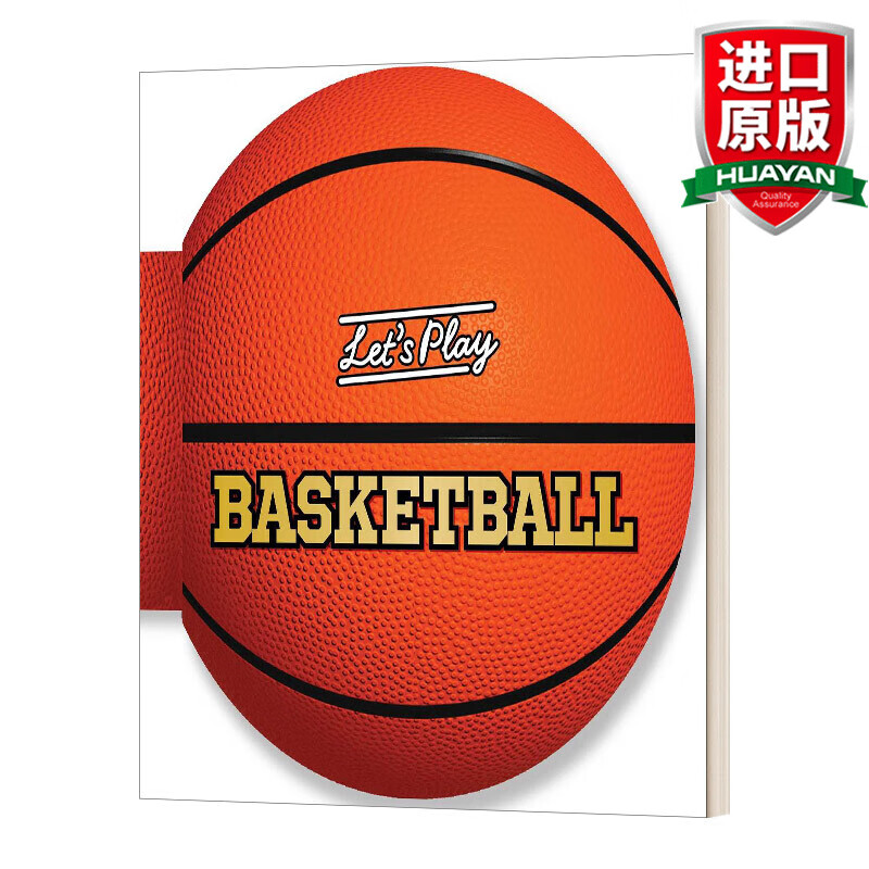 lets play basketball 英文原版 一起打篮球吧 英文版 进口英语原版