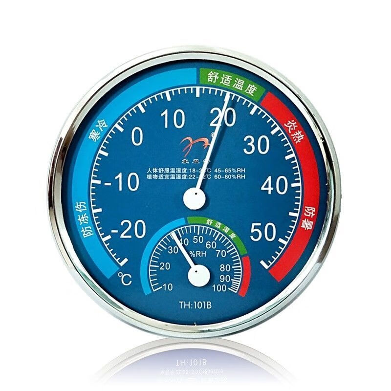 润朋室内温度计家用新款卧室精准湿度计客厅温湿度计高精度家庭温度表