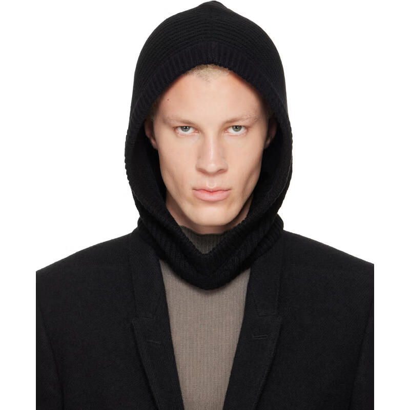 瑞克·欧文斯（RICK OWENS） 轻奢 男士  黑色 TOWER 兜帽 Black UNI