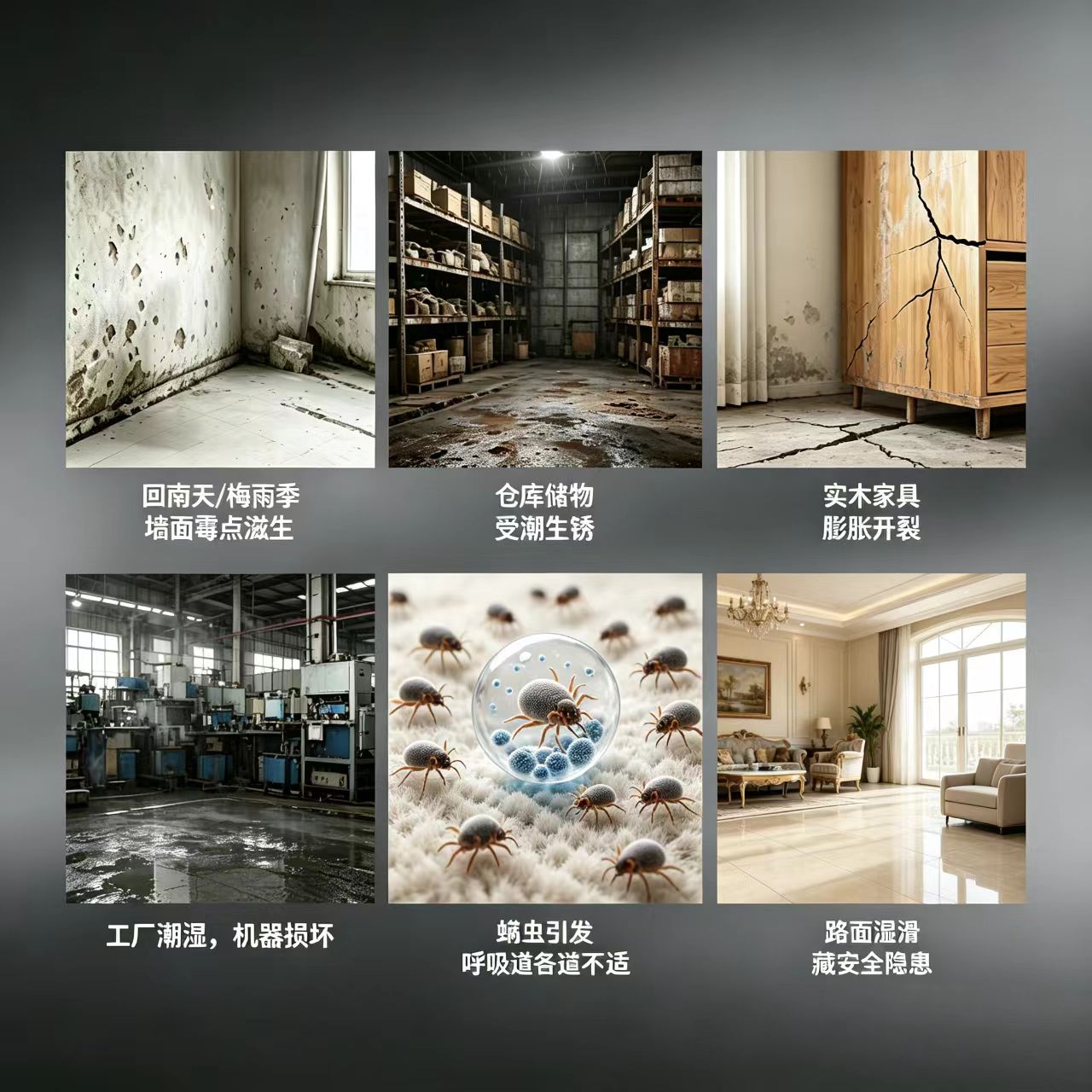 安普阳除湿机抽湿吸湿工业级大功率地下室卧室可定时家用商用仓库车库防潮专用防霉神器 480L/天 >960㎡ 软管直排