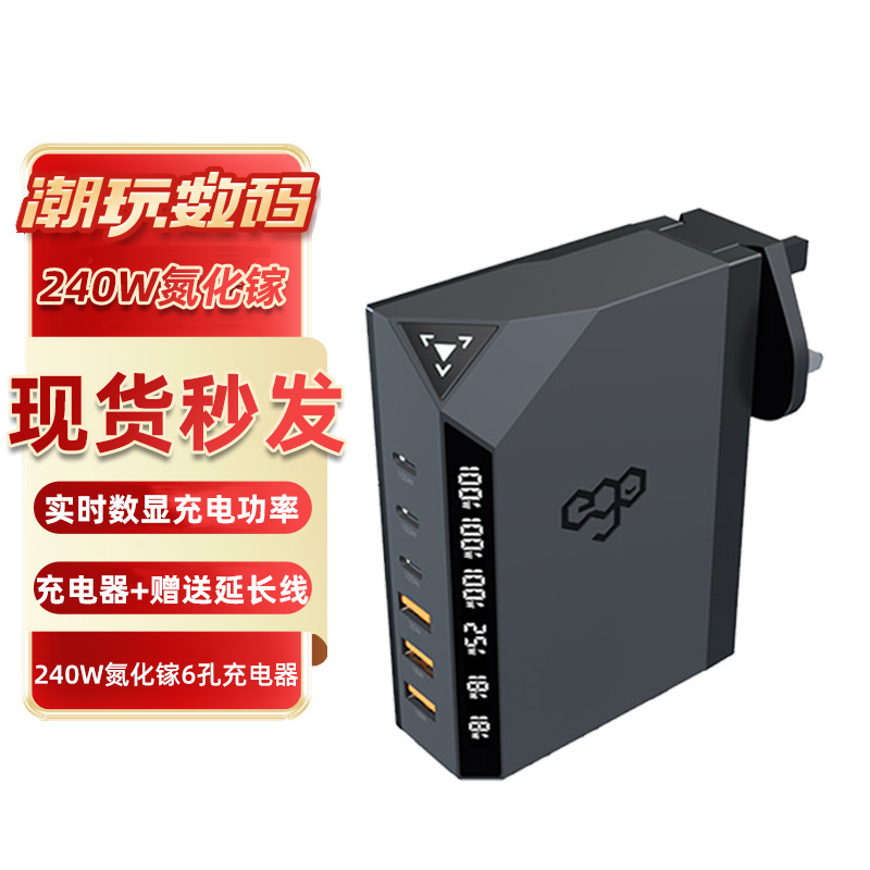 TEVOCS EGO氮化镓充电器240W是否有过载保护功能?插图 TEVOCS EGO氮化镓充电器240W是否有过载保护功能?插图