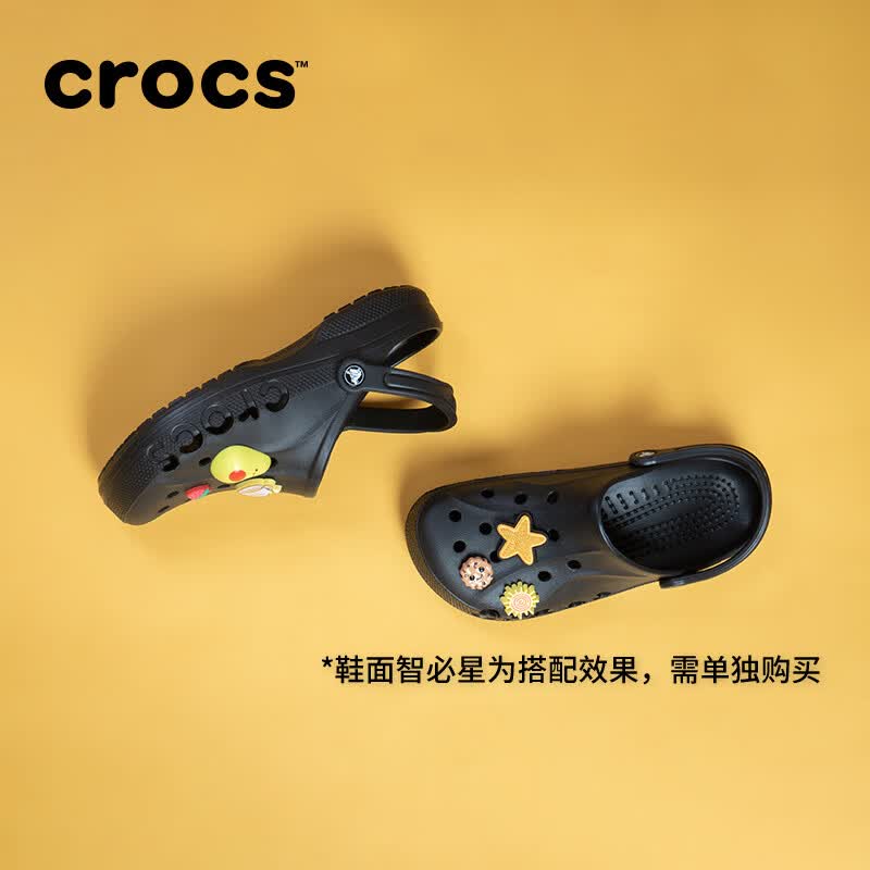 CROCS卡骆驰贝雅洞洞鞋沙滩鞋|10126 黑色-001 41/42(260mm)