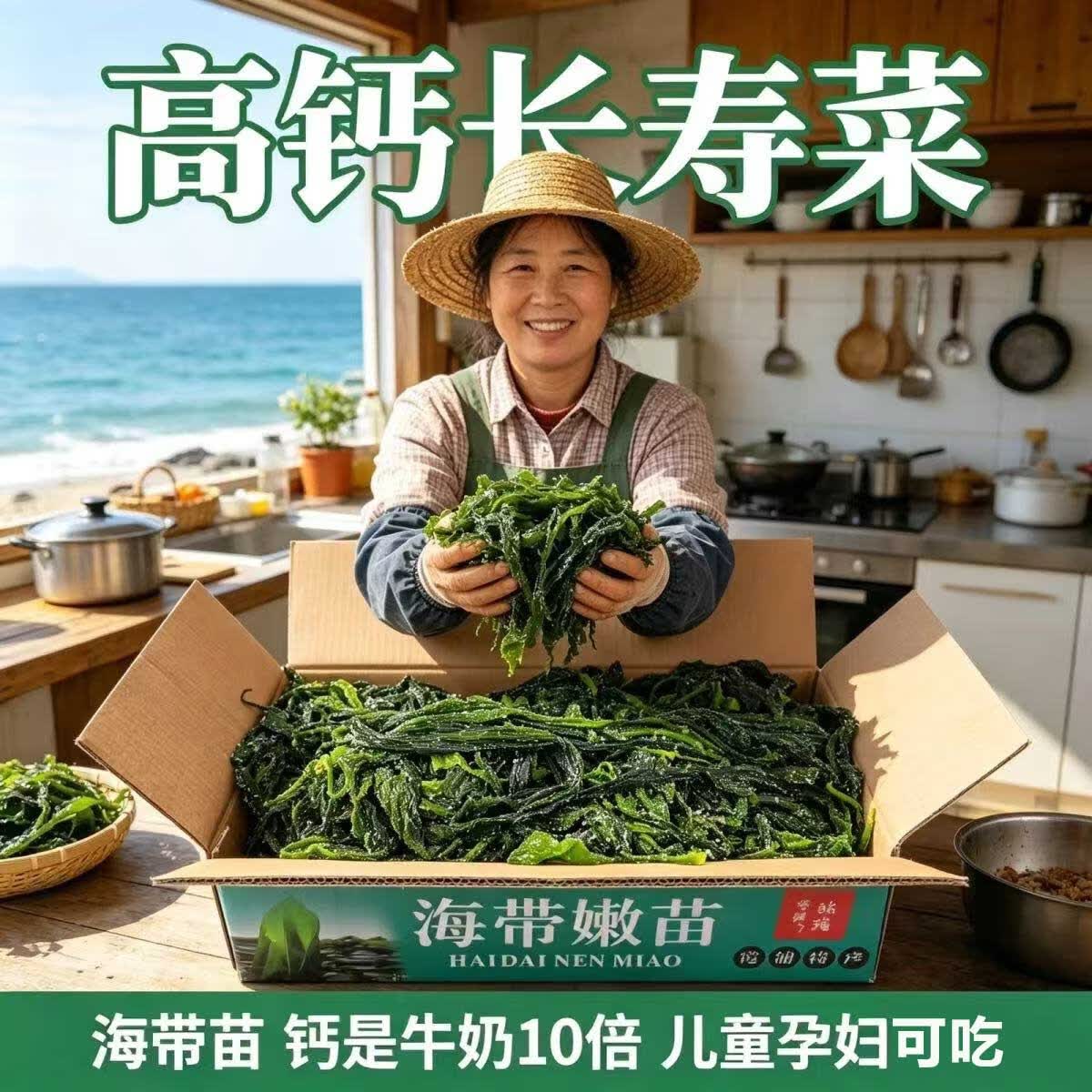 盐渍海带嫩苗400g 2.99元 - 86线报