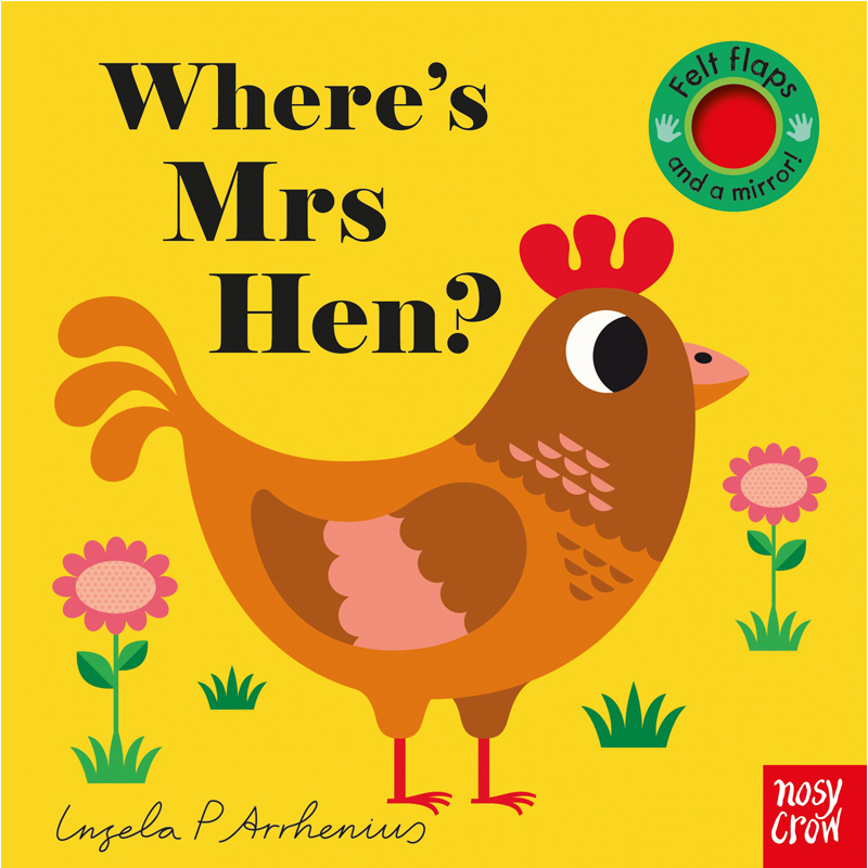 英文原版绘本Where's Mrs Hen？母鸡女士在哪里？亲子阅读儿童启蒙绘本读物 卡板书撕不 进口故事书