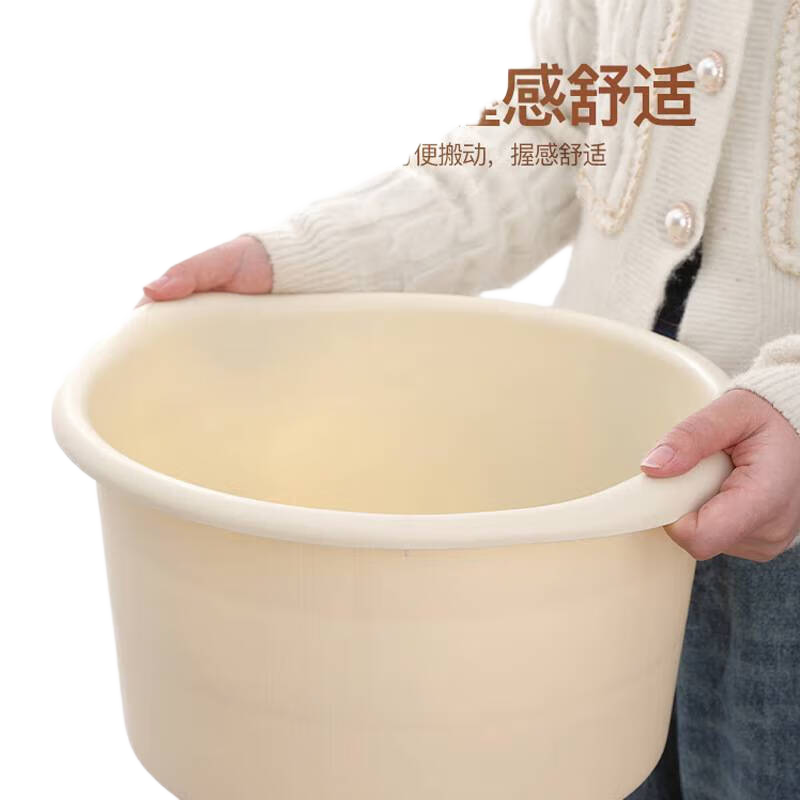 泡脚桶塑料足疗足浴盆沐足桶按摩加厚洗脚盆家用泡脚盆过小腿 【按摩足浴盆】颜色随机