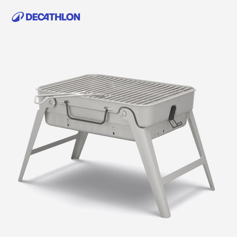 迪卡侬（DECATHLON）迪卡侬烧烤炉户外露营便携式折叠庭院烤架 烧烤炉