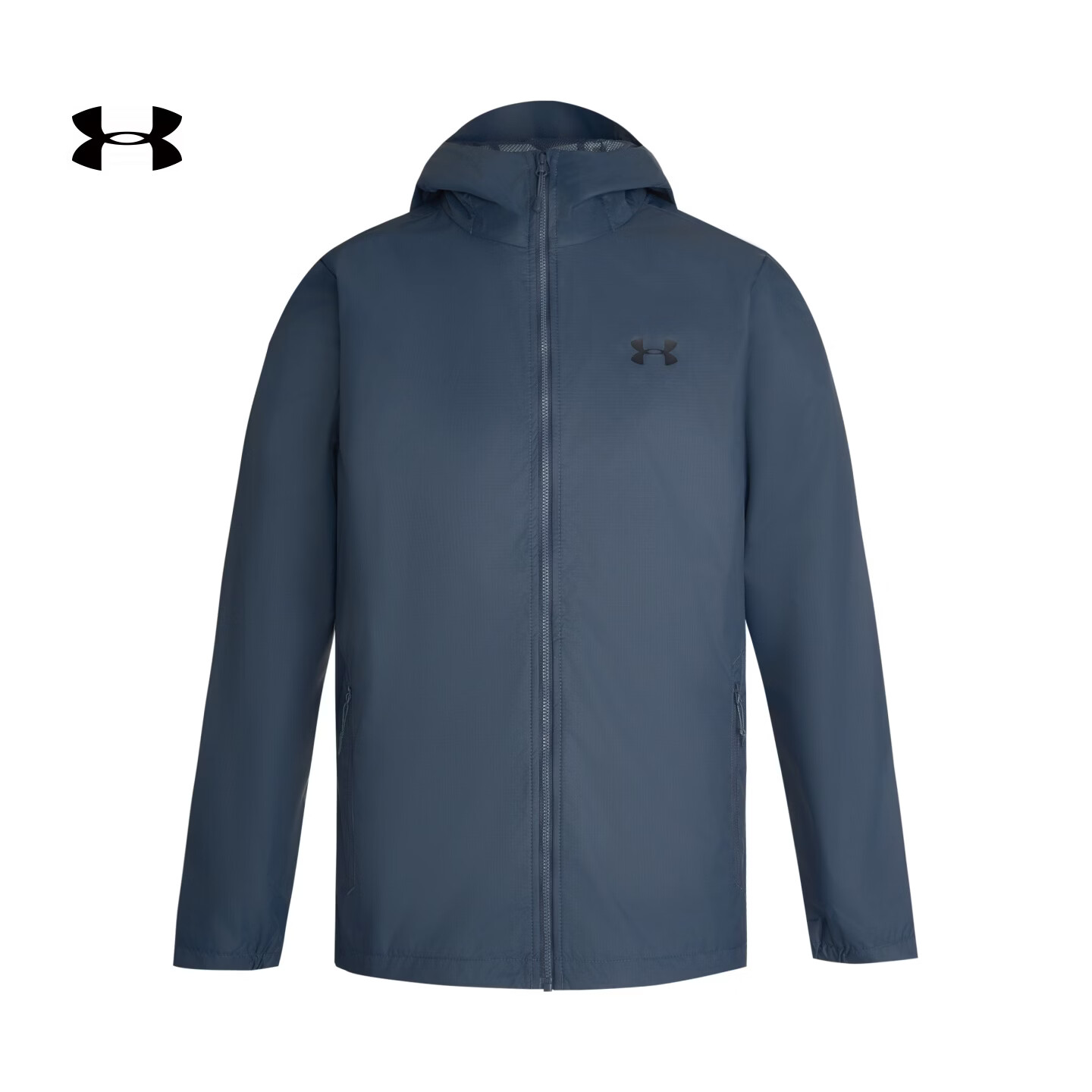 安德玛（Under Armour）UA秋冬Forefront男子登山拒水户外运动夹克外套1321439 暴雨灰044 M