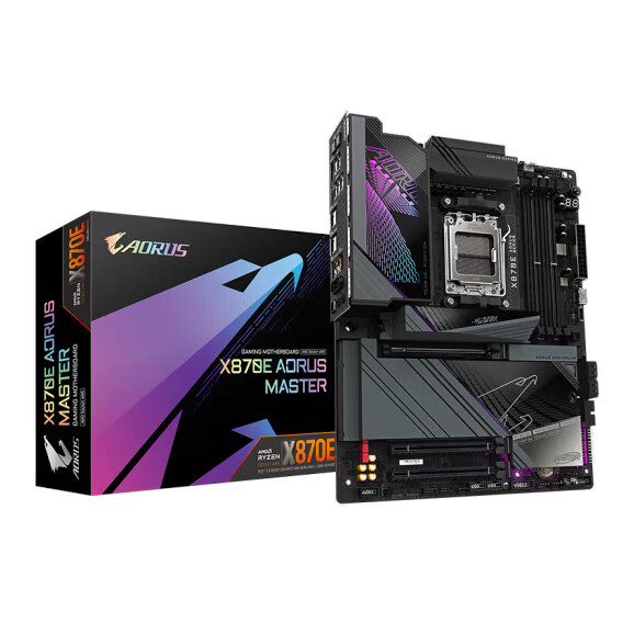 技嘉(GIGABYTE)B850M/X870E AORUS ELITE AX ICE PRO AX 冰雕 /魔鹰/小雕 技嘉B850M AORUS ELITE ICE W
