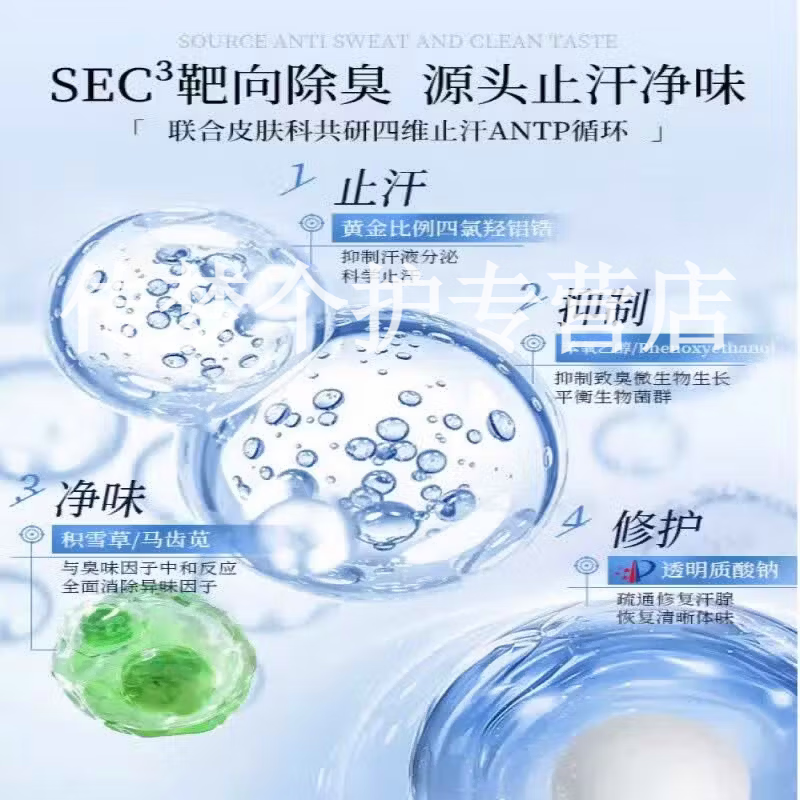 知医堂收狐霜除狐臭止汗露去除异味不刺激净汗臭腋下清爽品牌直售 1瓶 体验装  【贵在运费】 【品牌直售】