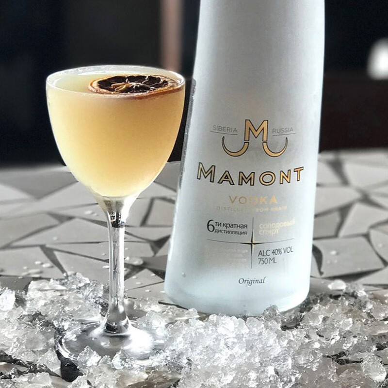 猛犸特（MAMONT）猛犸伏特加俄罗斯原瓶进口40度洋酒烈酒基酒700ml送礼 700mL 1瓶