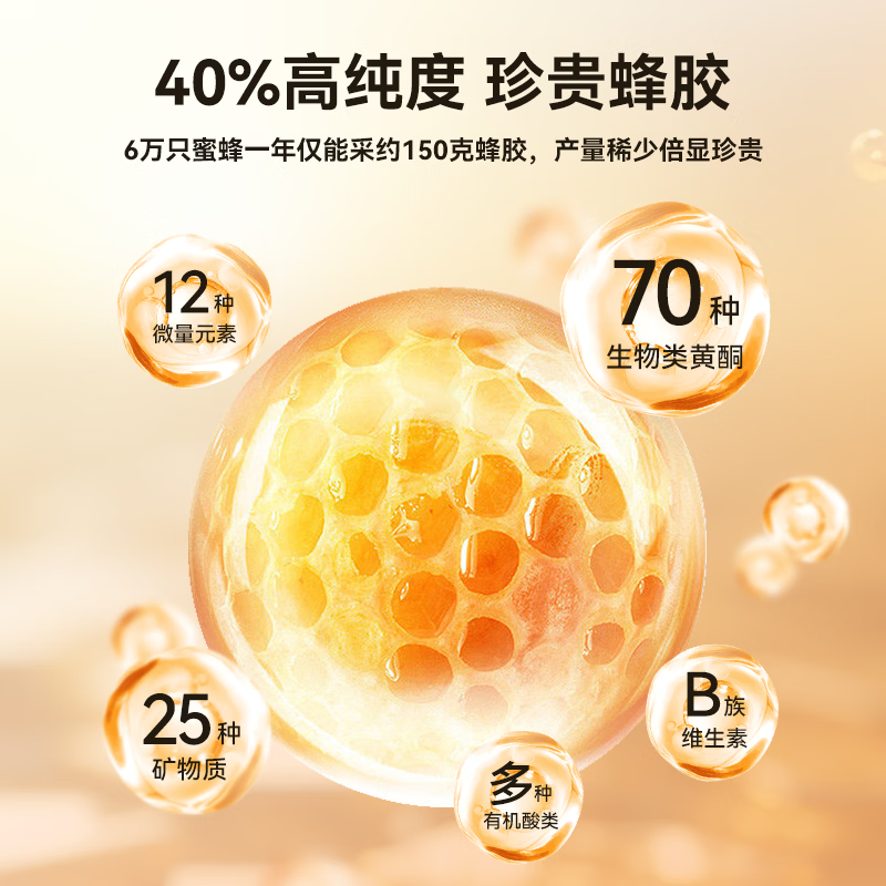 OUIUO新西兰原装进口无糖蜂胶润喉糖送老师女友薄荷味糖果含片 无糖蜂胶润喉糖30粒*3瓶