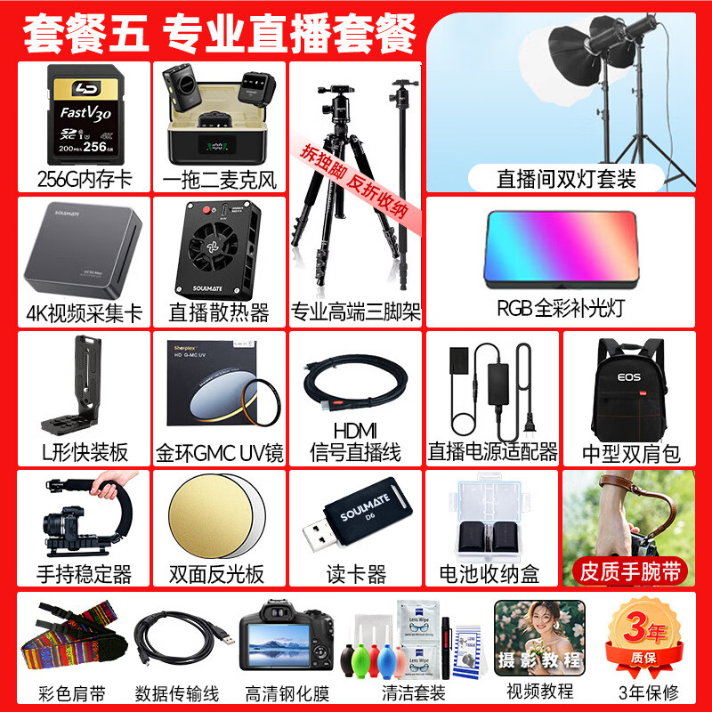 相机外观展示
