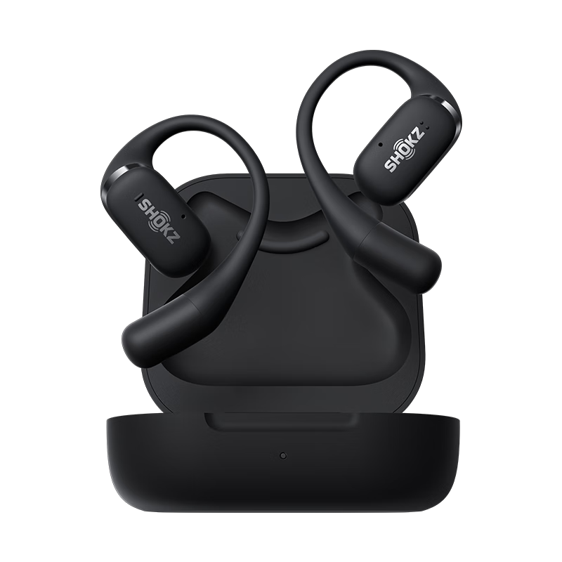 韶音（SHOKZ）OpenFit 2+【李现同款】舒适圈系列T921开放式蓝牙耳机挂耳式不入耳运动跑步长续航通话降噪 T921岩黑 【京仓快至当日/次日达】