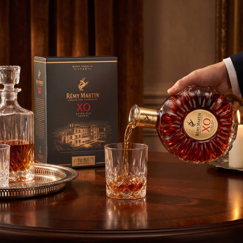 人头马(Rémy Martin)洋酒 X.O优质香槟区干邑白兰地 700ml 1号会员店
