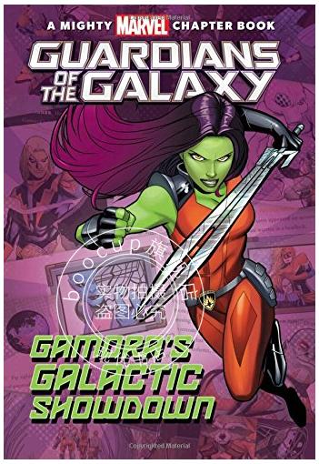 现货 英文原版 银河护卫队 卡魔拉决战银河 少儿章节故事书 漫威