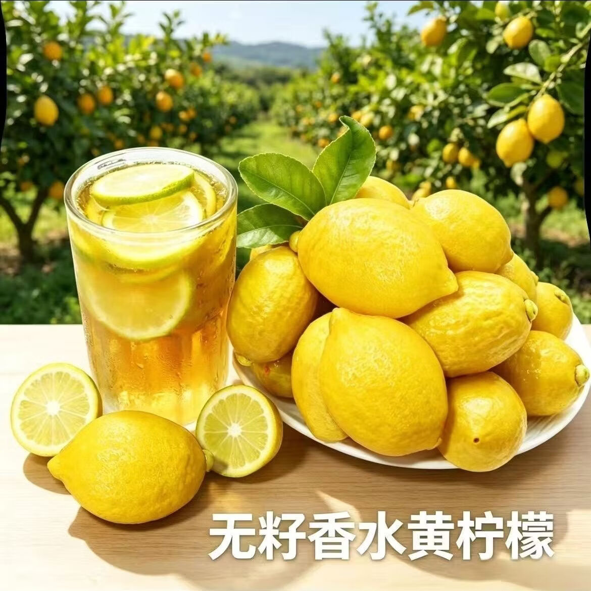 次日鲜语广东香水柠檬|薄皮黄柠檬|清香爆汁|非四川安岳黄柠檬 【精品】一级无籽5斤装 65-180克