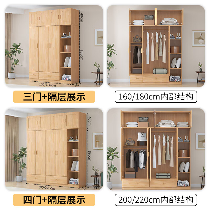 2025年衣柜怎么选？这7款设计简约，空间大，收纳超实用，值得入手-图片6