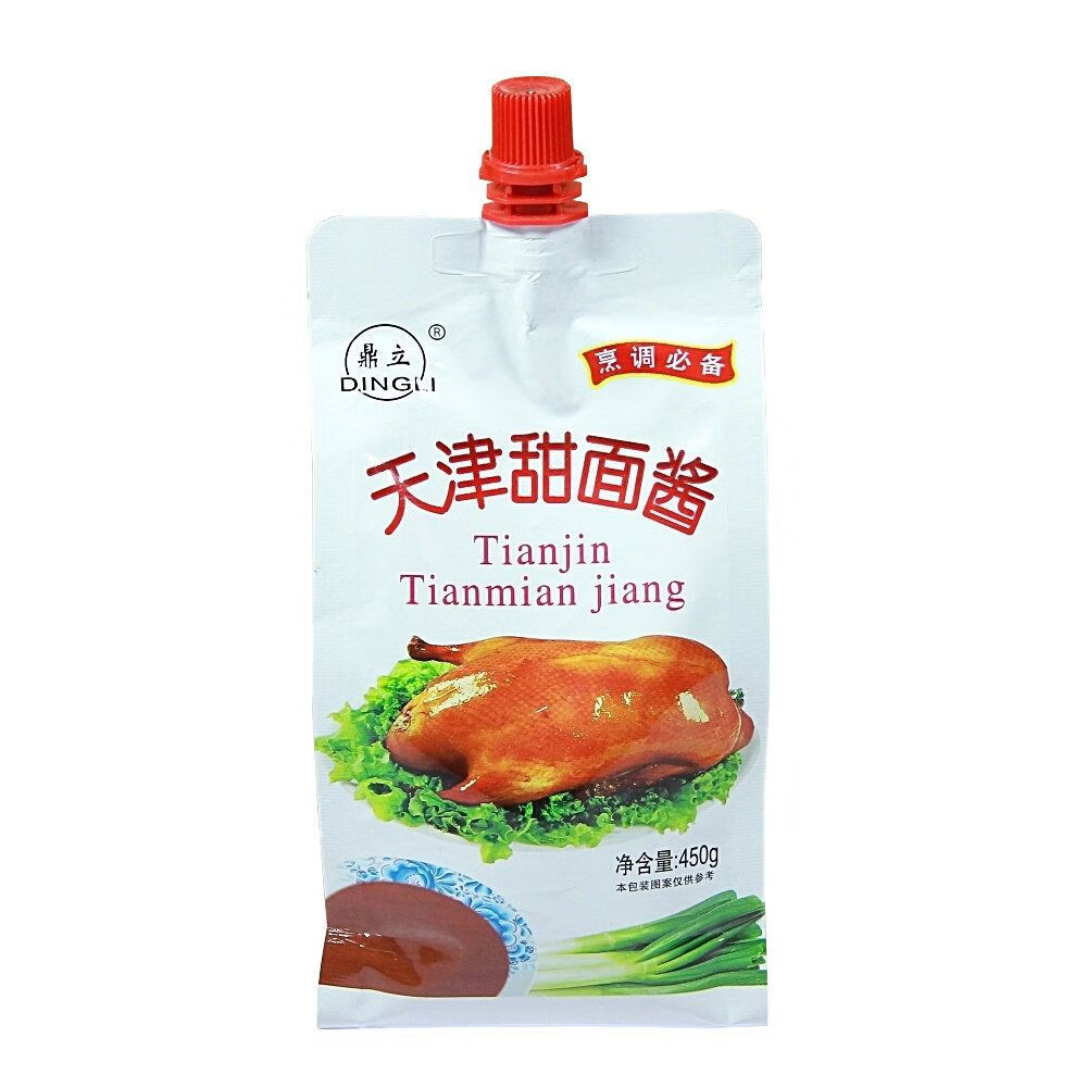 derenruyu天津甜面酱150g烧烤蘸酱煎饼果子手抓饼烤鸭酱调味佐味酱料