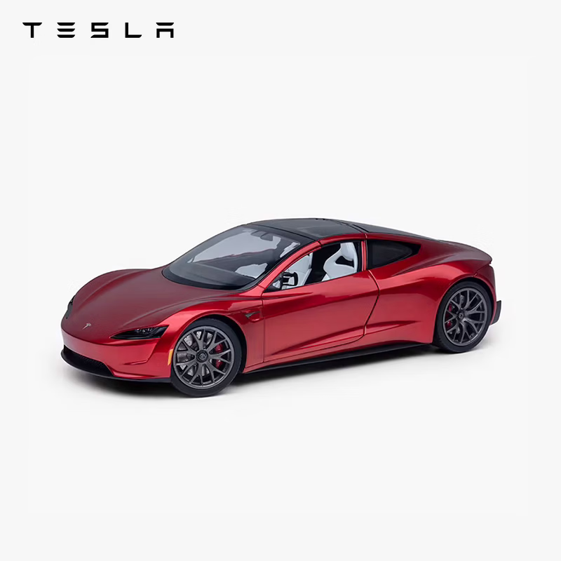 特斯拉（Tesla）官方Roadster 1:18 汽车模型