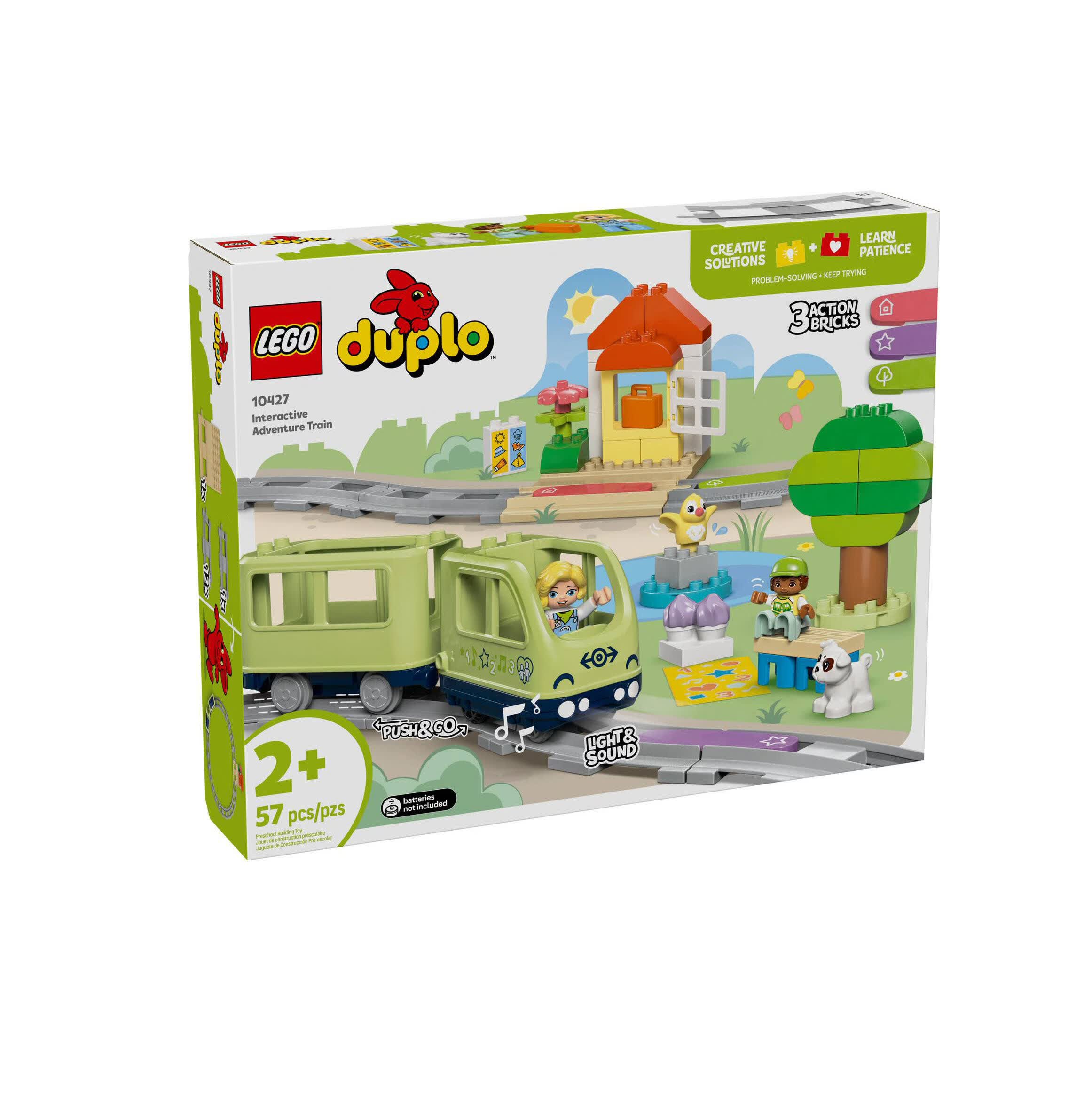 乐高（LEGO）10428得宝系列 豪华智能探险火车儿童益智拼搭积木玩具 10428豪华智能探险火车好盒