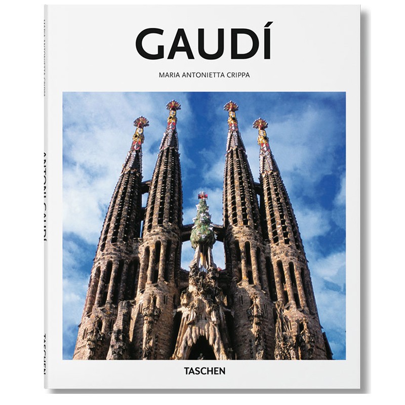 现货gaudi 高迪 建筑设计作品集西班牙建筑大师设计