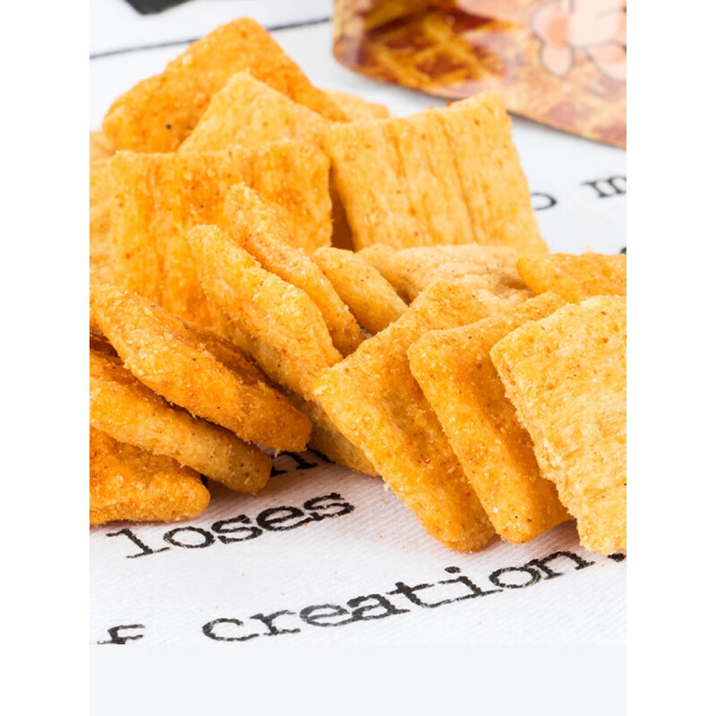 食芳溢琥珀小米锅巴小包装8090后怀旧儿时回忆小吃零食童年休闲食品