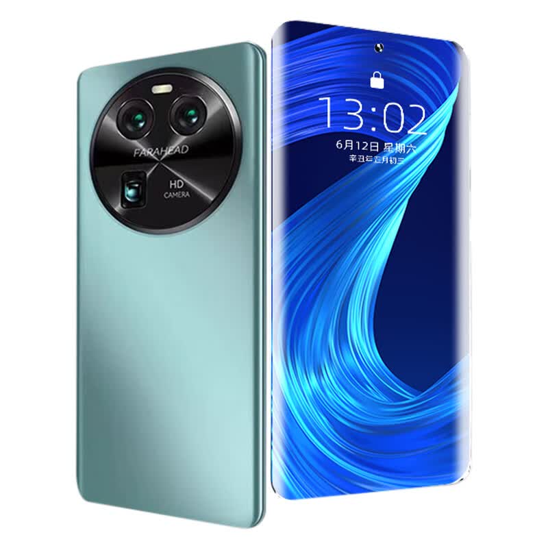 VO Mate60Pro 5G手机新品1TB大内存9800mAh快充大电池抗摔防水高清拍照骁龙8Gen3AI智能 雅川青 20G运行+256内存