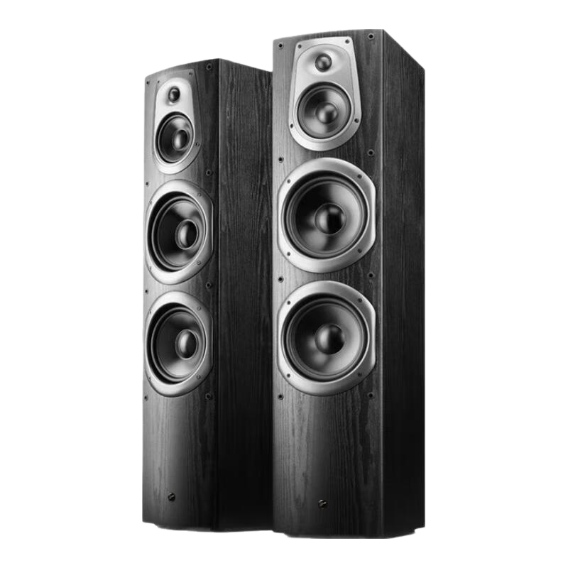 惠威（HiVi）D60系列家庭影院2.0\5.0\5.1\木质落地式组合hifi高保真电视音响 D60F 2.0声道