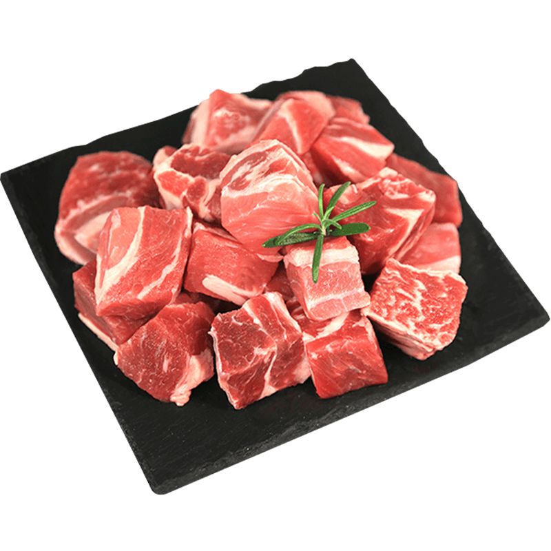 恒都 国产原切牛腩块 1kg/袋 冷冻 谷饲牛肉