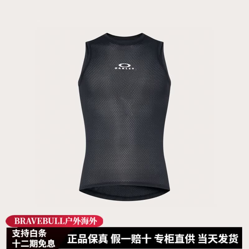 OAKLEY欧克利潮流公路登山自行车骑行服背心FOA405477 黑色-02E S
