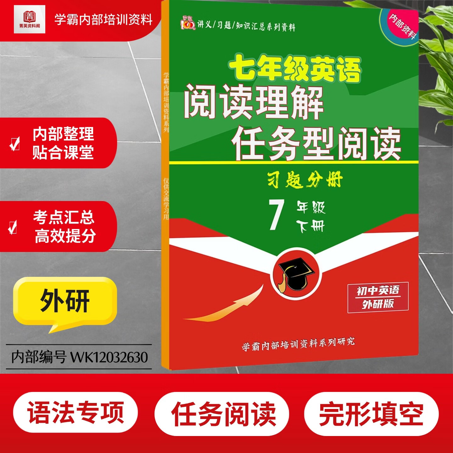 新外研版七年级上下册英语阅读理解完形填空语法专项训练同步必刷题语篇填空任务型阅读完补全对话 【外研七下1本】阅读理解