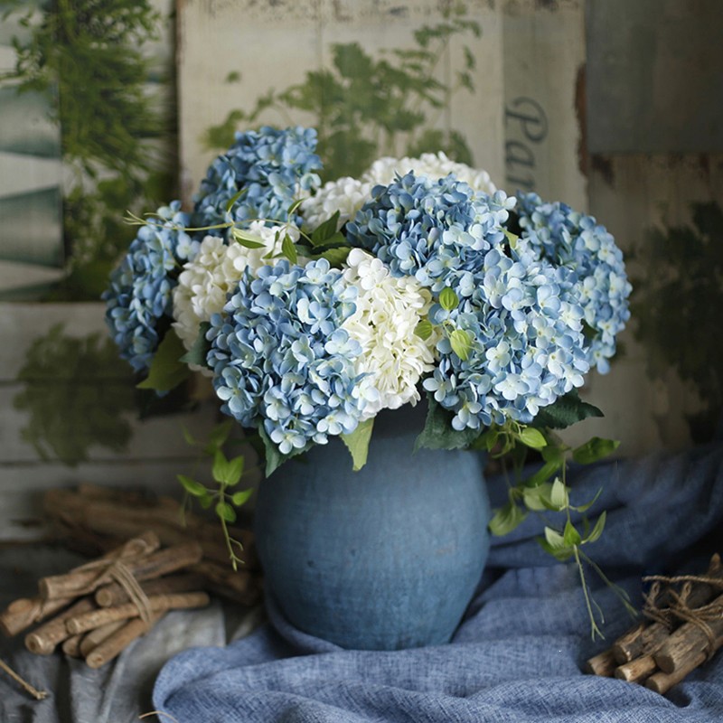 假花唯美简约装饰绢花家居假花插花客厅电视柜装饰花摆件 单支白色