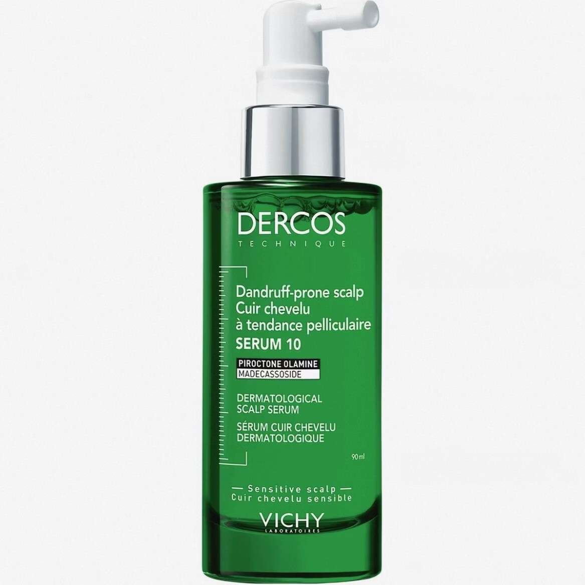薇姿Vichy Dercos去屑头皮护发精华液干燥头皮精油补水清爽改善毛躁 头皮护理精华90ml两瓶【超值装】